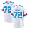 H.Texans #72 Tommy Togiai Player Whtie 2026 Rivalries Vapor Home Game Ddoa Stitched jerseys