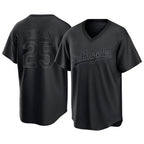 LA.Dodgers #25 Tommy Edman Player Black Pitch Fashion T-shirt Ddoa Stitched Jerseys