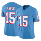 T.Titans #15 Keldric Faulk Player Light Blue Limited Vapor F.U.S.E. Home Game Ddoa Stitched Jerseys