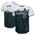 C.Rockies #23 Kris Bryant Player Green City Connect Limited Home Game Ddoa Stitched Jerseys