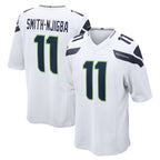 S.Seahawks #11 Jaxon Smith-Njigba Player White Home Game Ddoa Stitched Jerseys