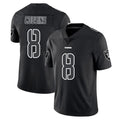 LV.Raiders #8 Kirk Cousins Player Black Limited Black Impact Home Game Ddoa Stitched Jerseys