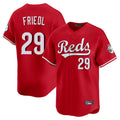 C.Reds #29 TJ Friedl Player Red Home Limited Ddoa Stitched Jerseys