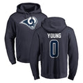 LA.Rams #0 Byron Young Player Navy Pullover Hoodie Limited Game Ddoa Stitched Jerseys