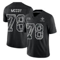 NO.Saints #78 Erik McCoy Player Black Limited 2026 Salute to Service Home Game Ddoa Stitched Jerseys