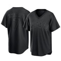C.Cubs #7 Dansby Swanson Player Black T-shirt Home Game Ddoa Stitched Jerseys