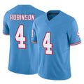 T.Titans #4 Wan'Dale Robinson Player Light Blue Limited Vapor F.U.S.E. Home Game Ddoa Stitched Jerseys