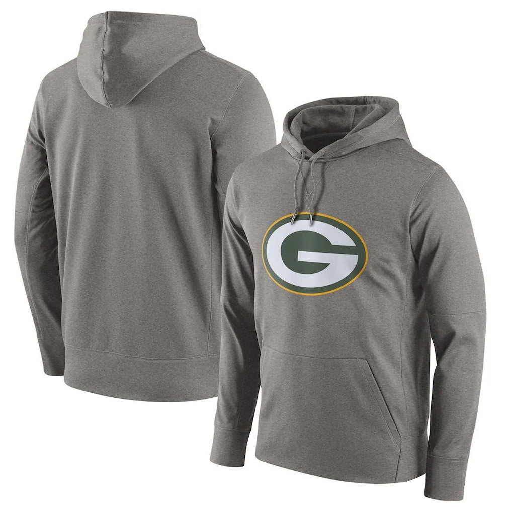 GB.Packers ## Packers Blank Player Gray Circuit Logo Pullover Hoodies Limited Game Ddoa Stitched Jerseys