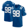 IN.Colts #98 Arden Key Player Royal Home Game Ddoa Stitched Jerseys