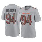 C.Bears #94 Austin Booker Player Gray Atmosphere Fashion Game Ddoa Stitched Jerseys