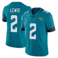 J.Jaguars #2 Jourdan Lewis Player Teal Vapor Untouchable Limited Home Game Ddoa Stitched Jerseys
