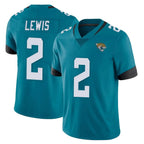 J.Jaguars #2 Jourdan Lewis Player Teal Vapor Untouchable Limited Home Game Ddoa Stitched Jerseys