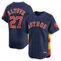 H.Astros #21 Yainer Diaz Player Navy Home Limited Ddoa Stitched Jerseys