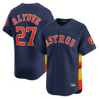 H.Astros #21 Yainer Diaz Player Navy Home Limited Ddoa Stitched Jerseys