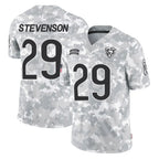 C.Bears #29 Tyrique Stevenson Player Arctic Camo Salute to Service Limited Ddoa Stitched Jerseys