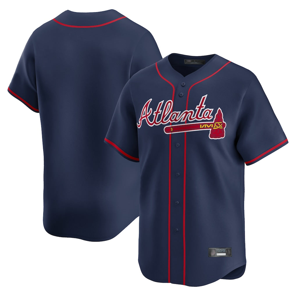 A.Braves ## Braves Blank Player Navy Limited Home Game Ddoa Stitched Jerseys