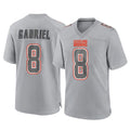 C.Browns #8 Dillon Gabriel Player Gray Atmosphere Fashion Game Ddoa Stitched Jerseys