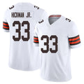 C.Browns #33 Ronnie Hickman Player White Vapor F.U.S.E. Limited Home Game Ddoa Stitched Jerseys