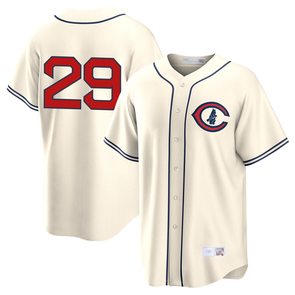 C.Cubs #29 Michael Busch Player Cream Field of Dreams Home Game Ddoa Stitched Jerseys