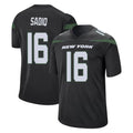 NY.Jets #16 Kenyon Sadiq Player Stealth Black Home Game Ddoa Stitched Jerseys