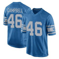 D.Lions #46 Jack Campbell Player Blue Vapor Untouchable Throwback Game Ddoa Stitched Jerseys