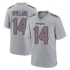 NE.Patriots #14 Robert Spillane Player Gray Fashion Limited Home Game Ddoa Stitched Jerseys