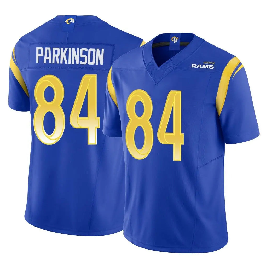 LA.Rams #84 Colby Parkinson Player Royal Limited Vapor F.U.S.E. Home Game Ddoa Stitched Jerseys