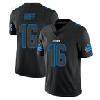 D.Lions #16 Jared Goff Player Black Impact Limited Home Game Ddoa Stitched Jerseys
