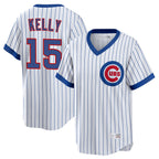 C.Cubs #15 Carson Kelly Player White T-shirt Cooperstown Collection Limited Ddoa Stitched Jerseys
