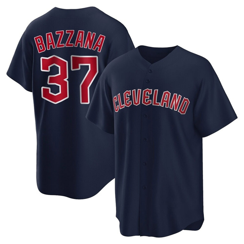 C.Guardians #37 Travis Bazzana Player Navy Game Home Ddoa Stitched Jerseys