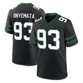 NY.Jets #93 David Onyemata Player Black Legacy Home Game Ddoa Stitched Jerseys