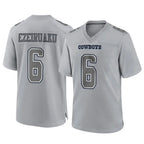 D.Cowboys #6 Donovan Ezeiruaku Player Gray Atmosphere Fashion Home Game Ddoa Stitched Jerseys