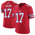 B.Bills #17 Josh Allen Player Red Vapor Untouchable Limited Home Game Ddoa Stitched Jerseys
