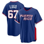 KC.Royals #67 Seth Lugo Player Navy 2026 World Classic Home Ddoa Stitched Jerseys