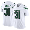 NY.Jets #31 David Bailey Player White Limited Vapor F.U.S.E. Home Game Ddoa Stitched Jerseys