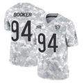 C.Bears #94 Austin Booker Player Arctic Camo Salute to Service Limited Ddoa Stitched Jerseys