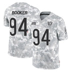 C.Bears #94 Austin Booker Player Arctic Camo Salute to Service Limited Ddoa Stitched Jerseys