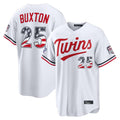 M.Twins #25 Byron Buxton Player White 2026 All-Star Edition Stars & Stripes Home Game Ddoa250Ys Stitched Jerseys