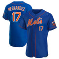 NY.Mets #17 Keith Hernandez Player Royal Limited Elite Home Ddoa Stitched Jerseys