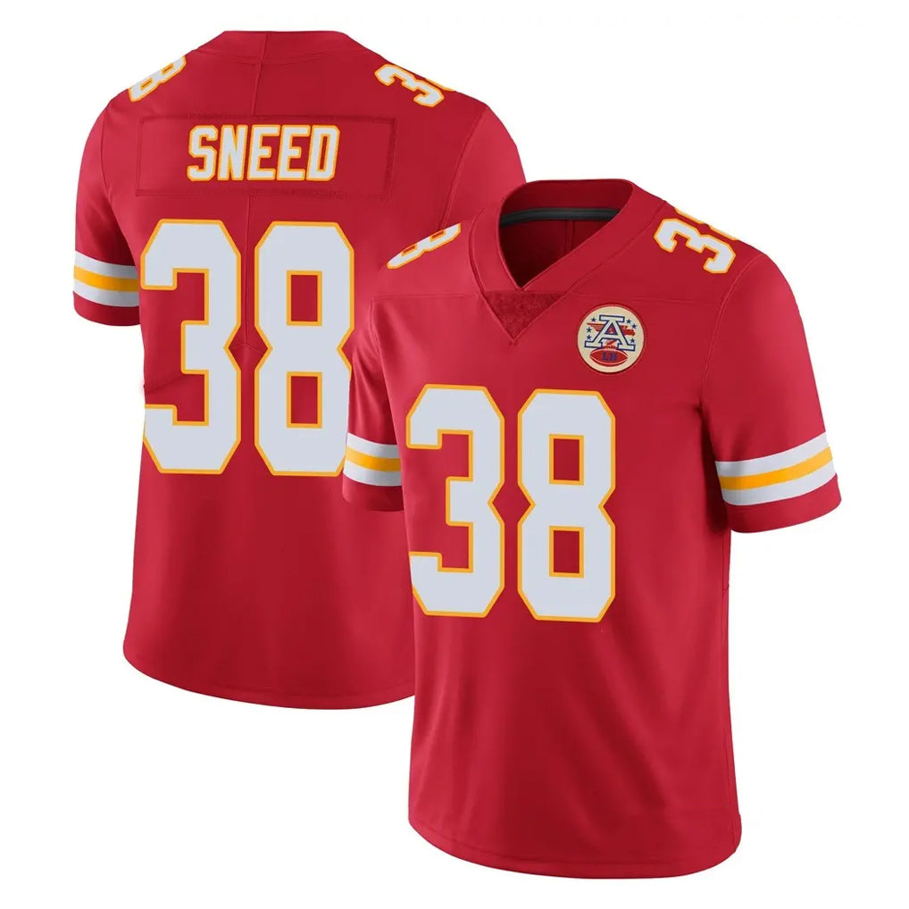 KC.Chiefs #38 L'Jarius Sneed Player Red Limited Vapor Untouchable Home Game Stitched Jerseys
