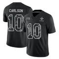 NO.Saints #10 Daniel Carlson Player Black Limited 2026 Salute to Service Home Game Ddoa Stitched Jerseys