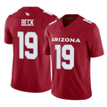 A.Cardinals #19 Carson Beck Player Cardinal Vapor F.U.S.E. Limited Home Game Ddoa Stitched Jerseys