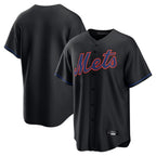 NY.Mets ## Mets Blank Player Black Alternate Home Game Ddoa Stitched Jerseys