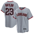 C.Guardians #23 Bo Naylor Player Gray Home Game Ddoa Stitched Jerseys