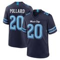 T.Titans #20 Tony Pollard Player Navy 2026 Rivalries Collection Home Game Ddoa Stitched Jerseys