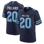 T.Titans #20 Tony Pollard Player Navy 2026 Rivalries Collection Home Game Ddoa Stitched Jerseys