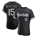 C.White Sox #15 Sean Newcomb Player Black City Connect Limited Elite Home Ddoa Stitched Jerseys