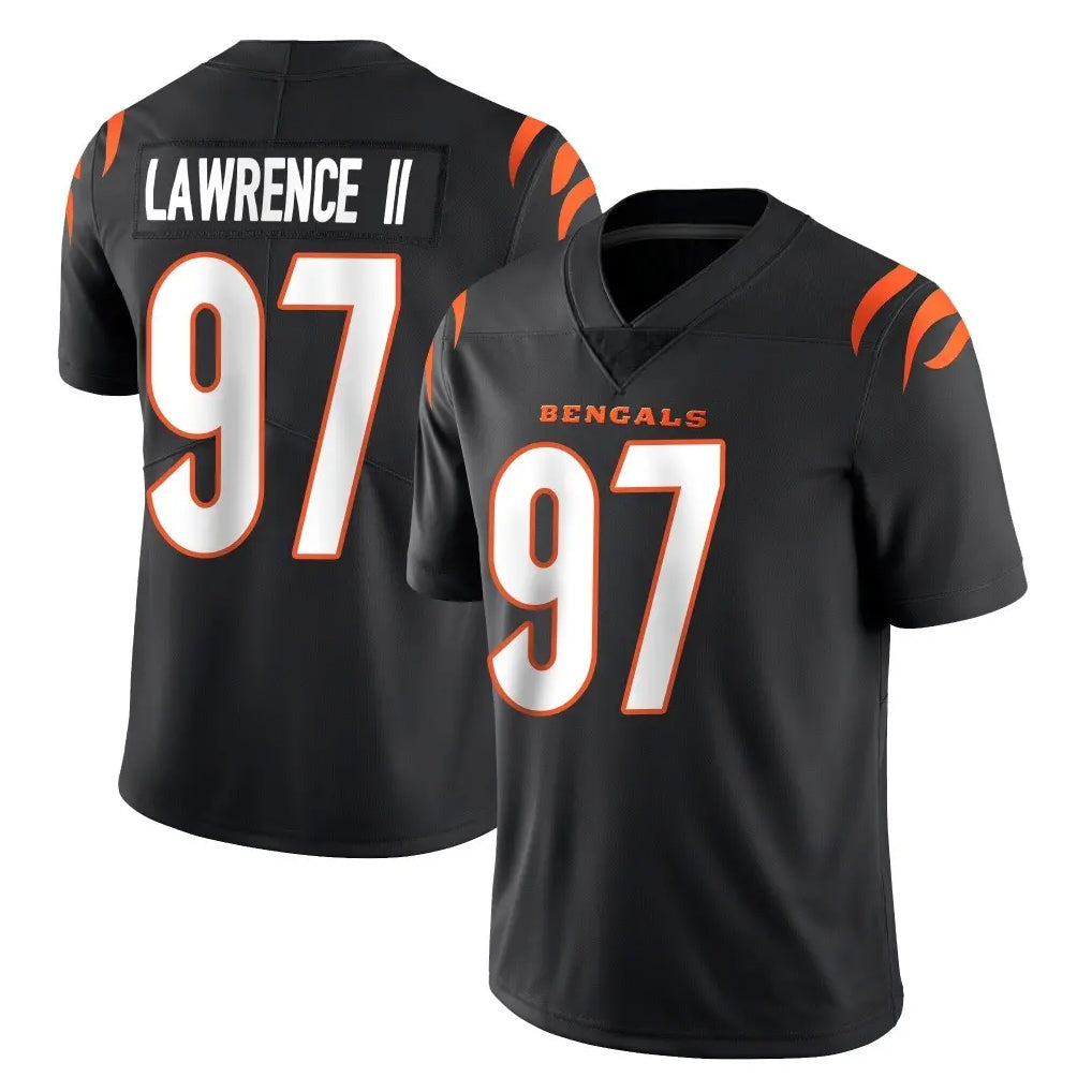 C.Bengals #97 Dexter Lawrence II Player Black Vapor Untouchable Limited Home Game Ddoa Stitched Jerseys