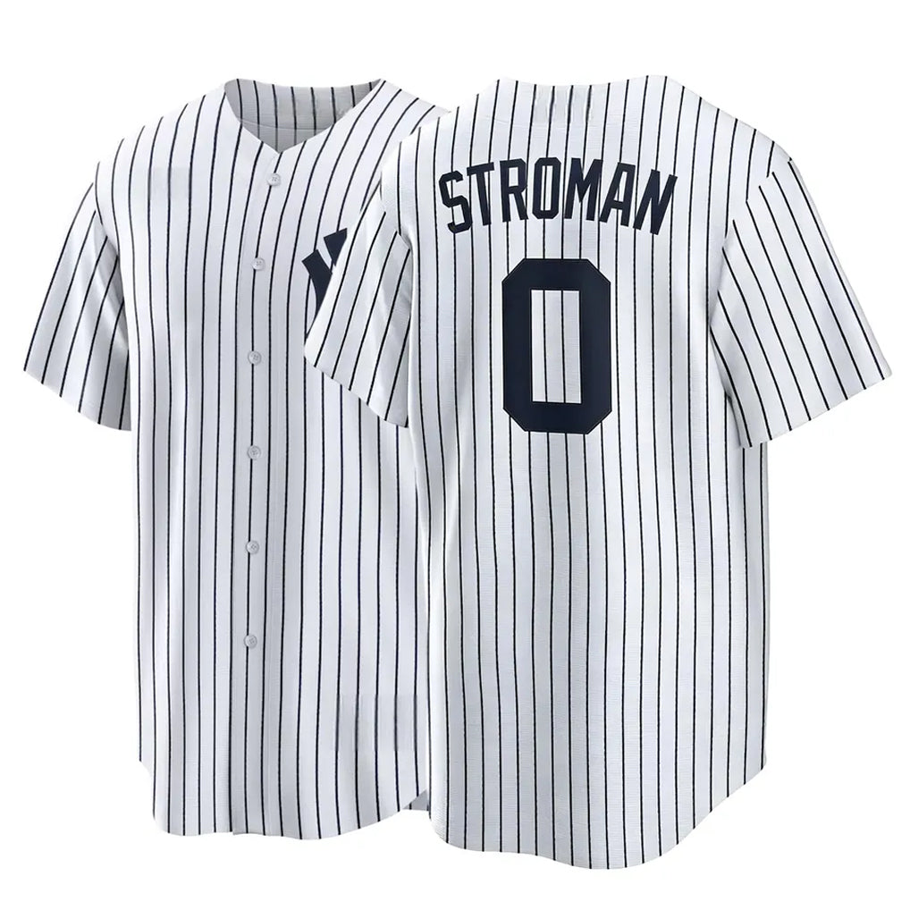 NY.Yankees #0 Marcus Stroman Player White Game Home Ddoa Stitched Jerseys