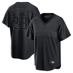 S.Diego Padres #23 Fernando Tatis Jr Player Black Home Game T-shirt Ddoa Stitched Jerseys